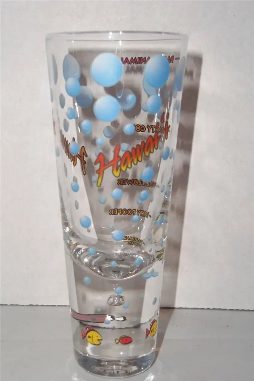 Hawaii Party Animal Designated Driver Tall Shot Glass -071411